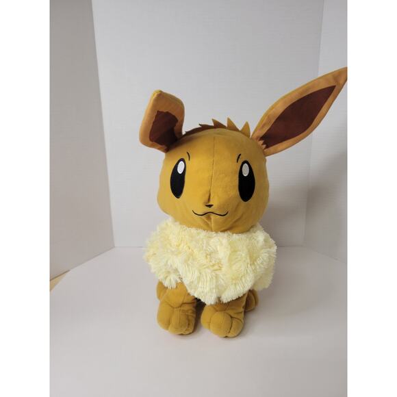 Pokemon‎ Eevee Large Plush Stuffed Animal Toy 13" - Picture 2 of 6